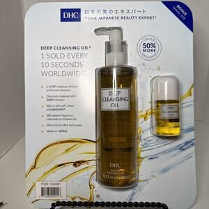 DHC Deep Big Cleansing Oil with Bonus Travel Size (10.1 oz / 1 oz) NEW